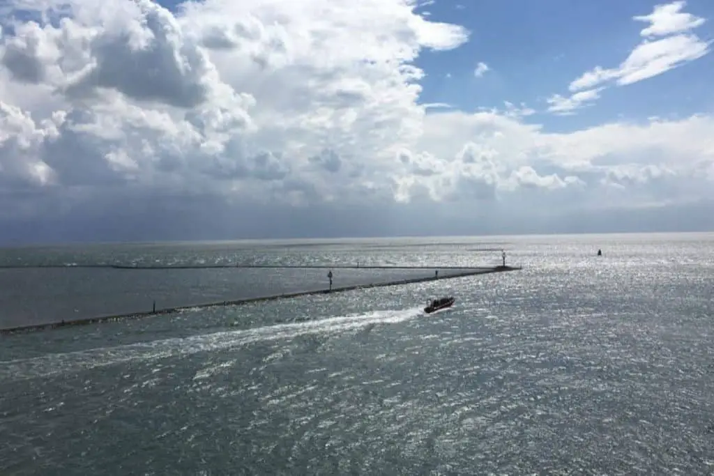 View over the Wadden Sea from Terschelling