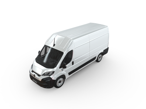 Eco-Friendly Utility New Citroen e-Jumper H2 L3 Panel Van Model 3D