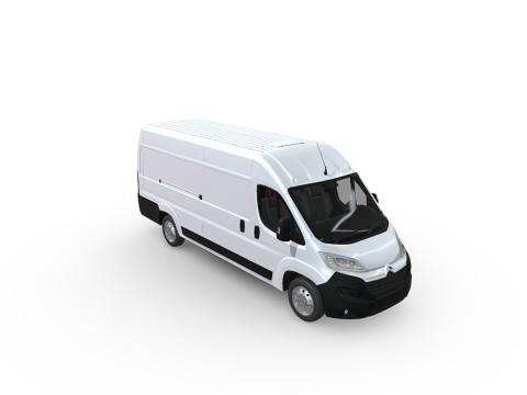 Maximum Efficiency New Citroen Relay H2 L4 Panel Van 2024 Model 3D