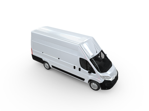 Ultimate Capacity New Citroen Relay H3 L4 Panel Van 2024 3D Model