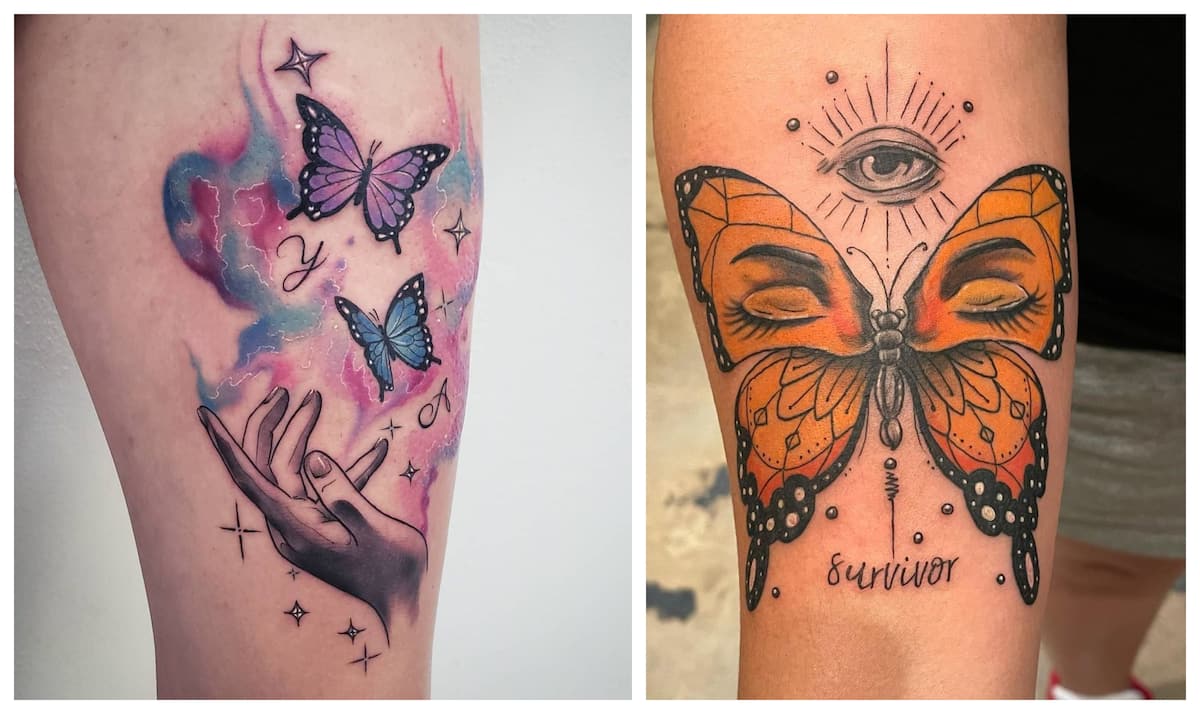 11 Gorgeous Butterfly Tattoo Designs That Youll Love