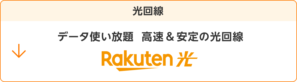 光回線 Rakuten光