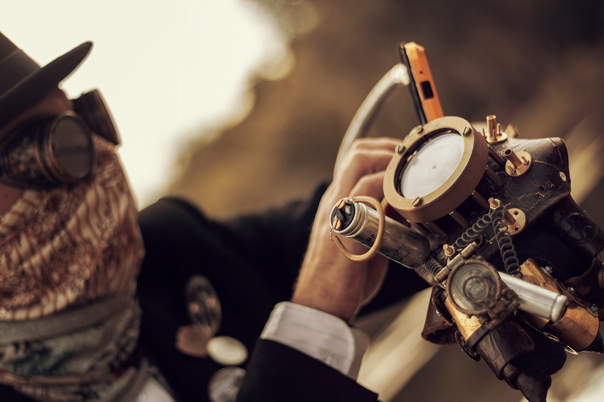 Steampunk guy