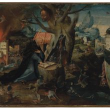 Follower of Hieronymus Bosch, Temptation of Saint Anthony. Courtesy Christie's Images Ltd. 2021.