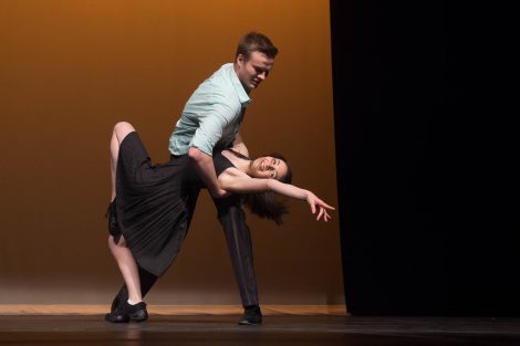 Students take part in the Lafayette Dance Company's 2018 Spring Showcase at the Williams Center for the Arts.