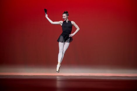 Students take part in the Lafayette Dance Company's 2018 Spring Showcase at the Williams Center for the Arts.