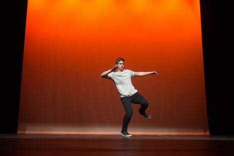 Students take part in the Lafayette Dance Company's 2018 Spring Showcase at the Williams Center for the Arts.