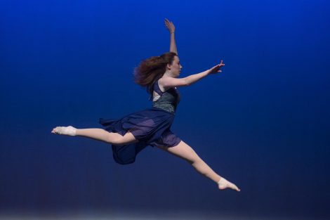 Students take part in the Lafayette Dance Company's 2018 Spring Showcase at the Williams Center for the Arts.