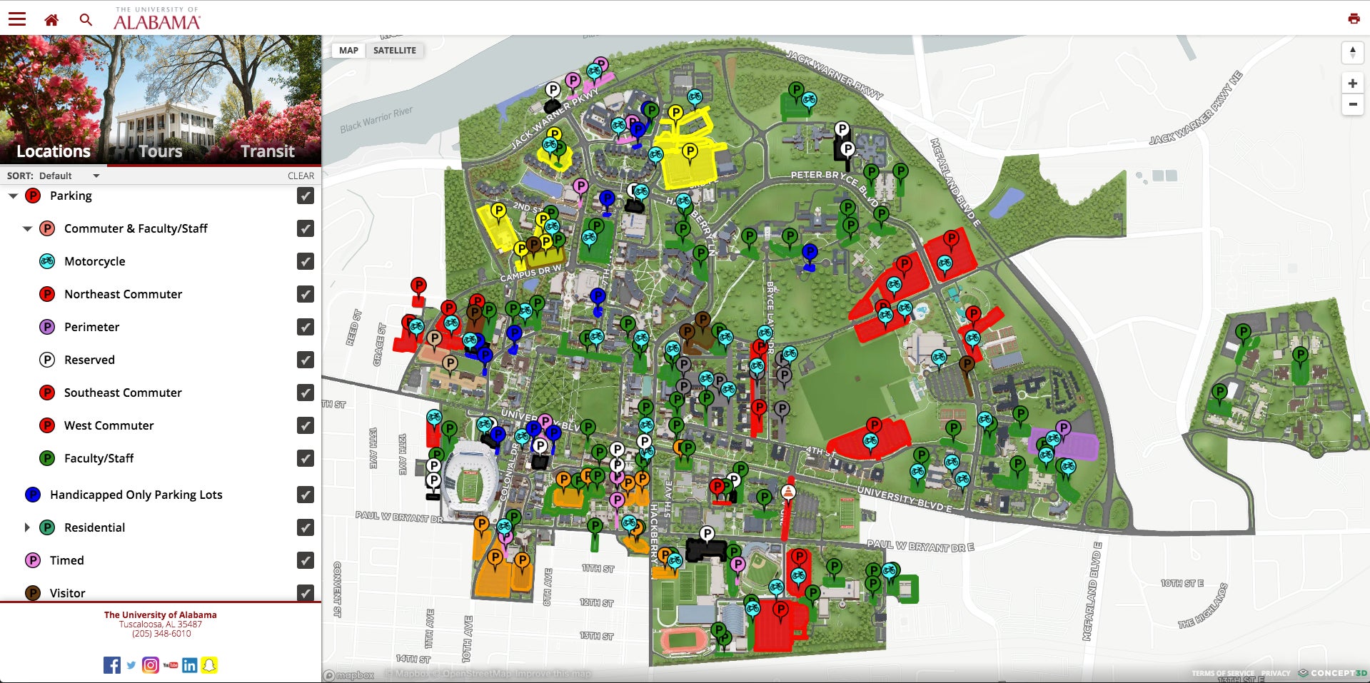 Navigate Campus with Ease with New Interactive Campus Map