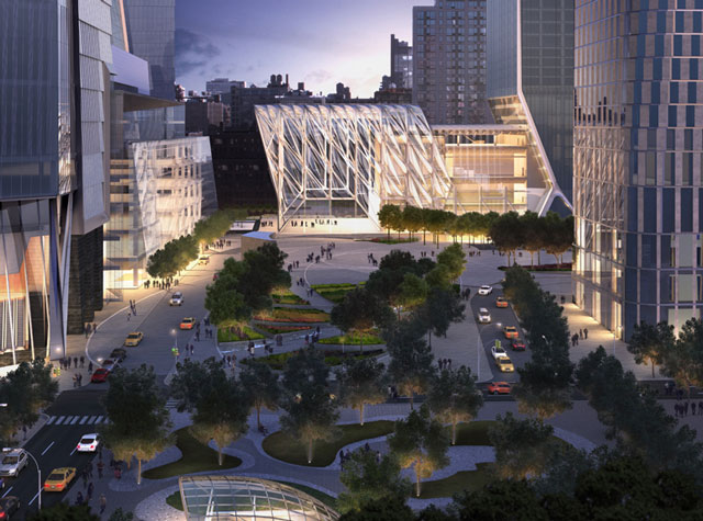 The Plaza at Hudson Yards