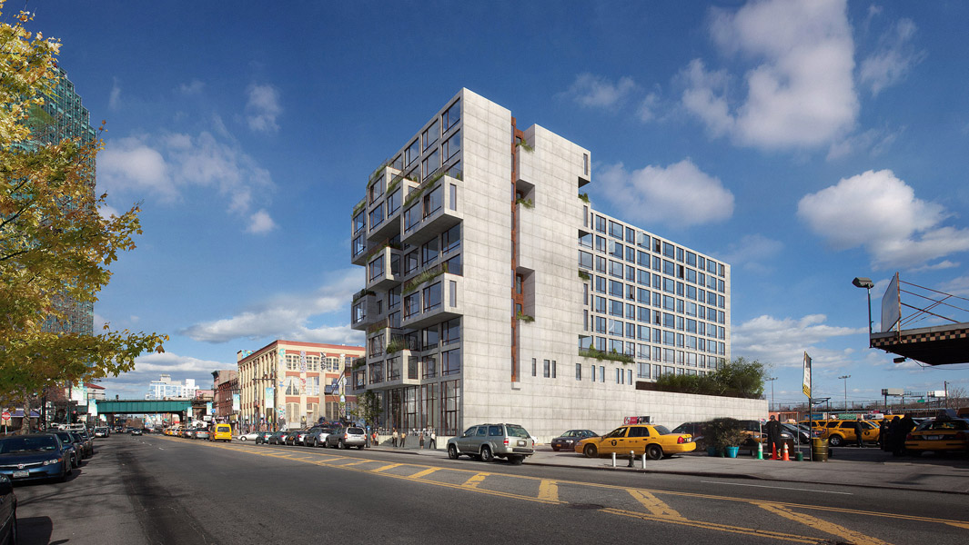 22-22 Jackson Avenue, rendering by ODA