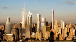 Future Lower Manhattan skyline