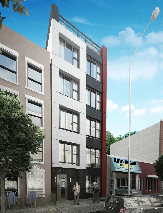 1234 Bedford Avenue, rendering by StudiosC