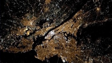 NYC from space