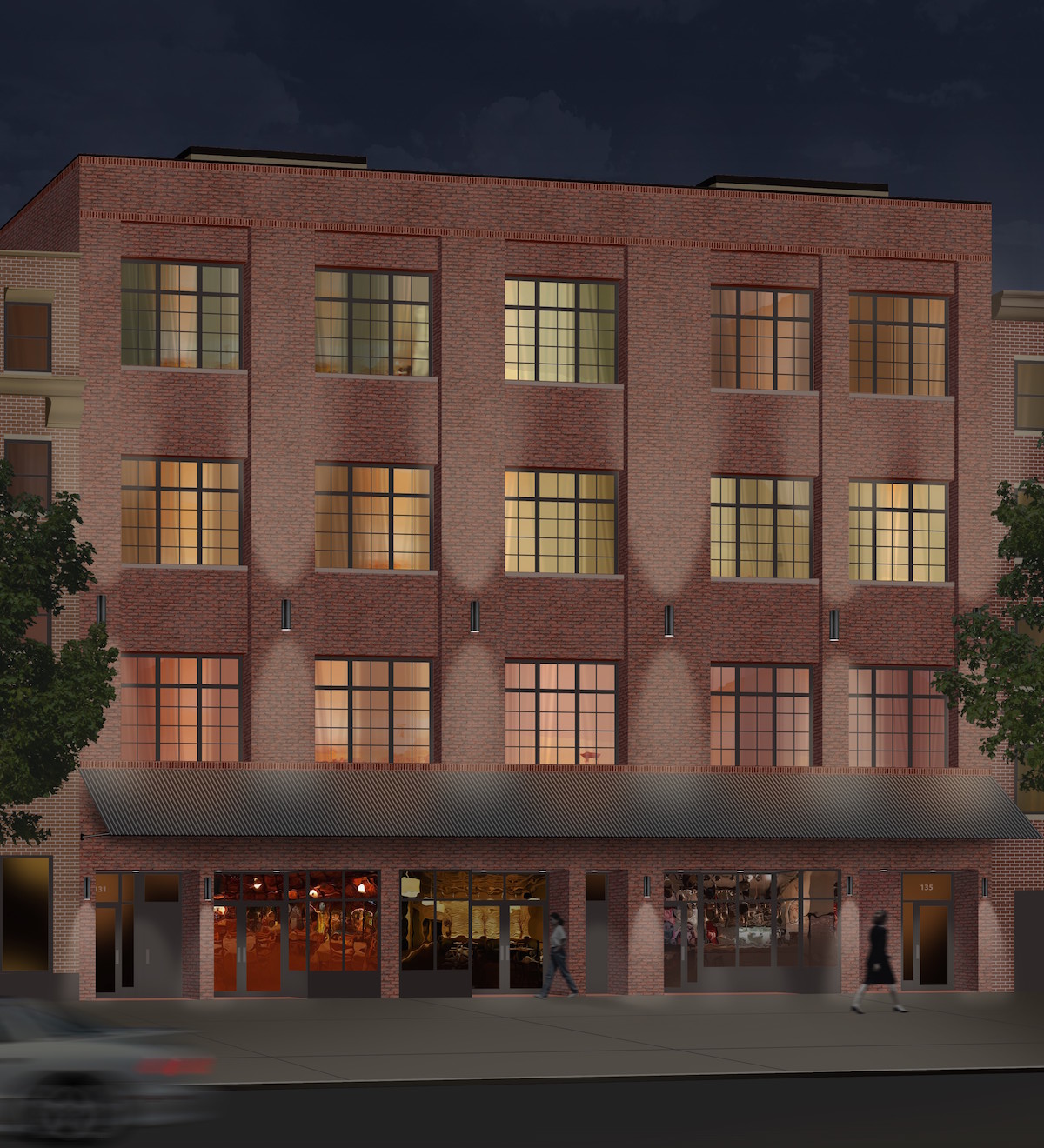 135 Alexander Avenue, rendering via JCAL Development