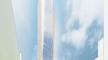 420 Albee Square, rendering by KPF