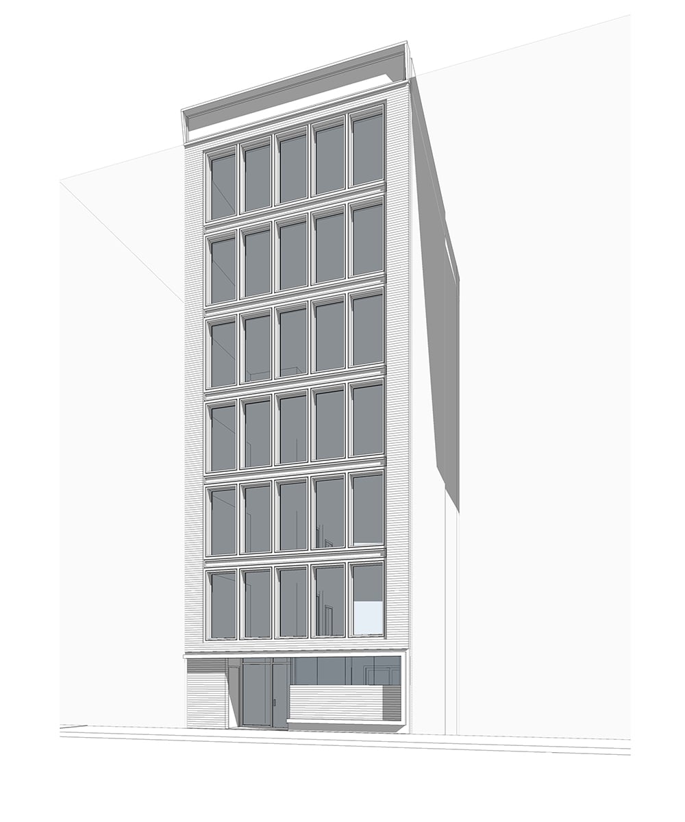 142 West 19th Street, rendering via Urban Standard Development