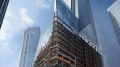 Photo/rendering composite of 30 Hudson Yards. Photo by NYConstructionPhoto