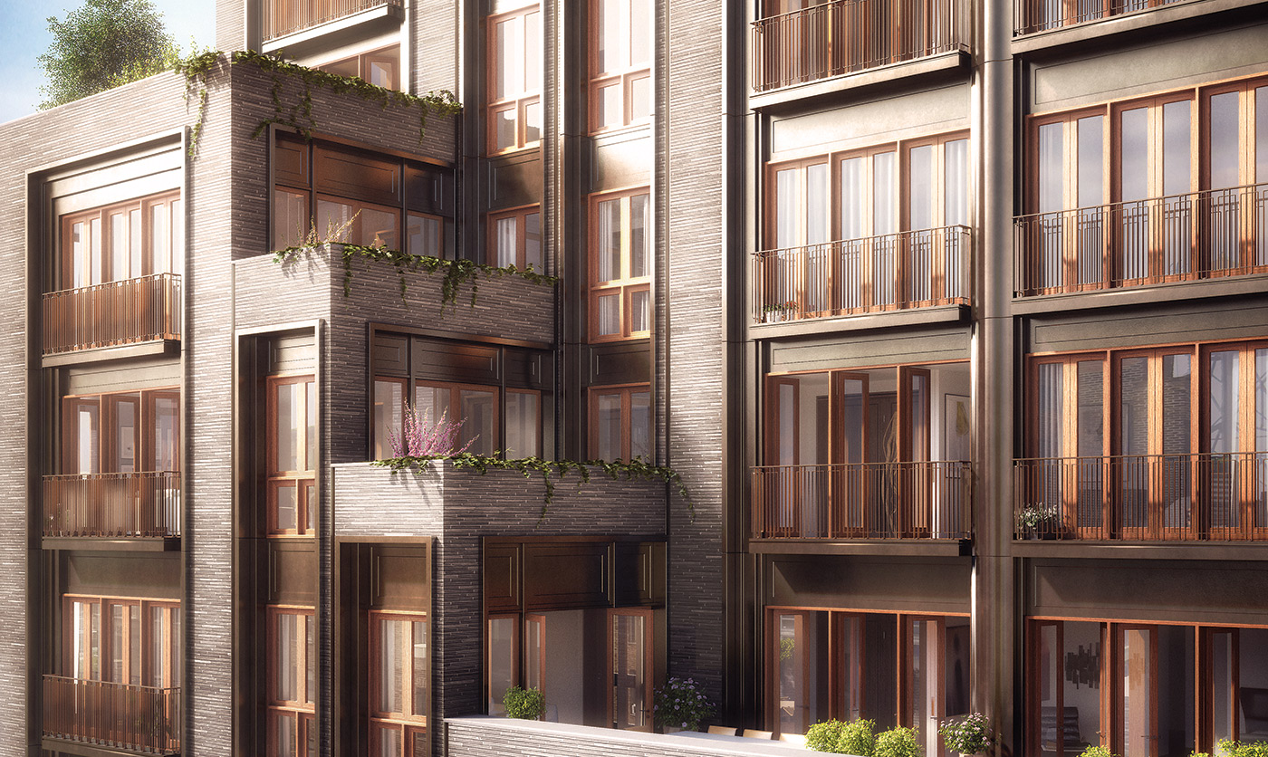 Rendering of 210 West 77th Street