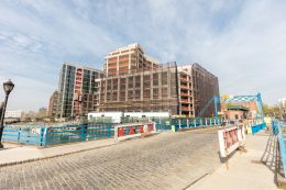 Lightstone's rentals at 363-365 Bond Street under construction in May 2016. photo by Max Touhey for Curbed