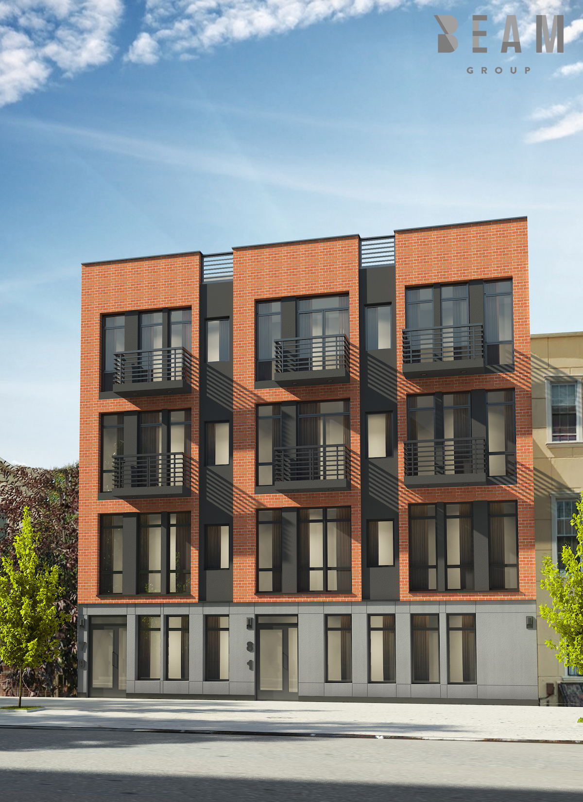 79-81 Stanhope Street, rendering by Beam Group