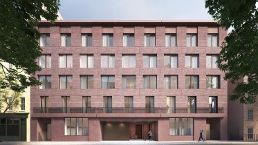 The latest proposal for 11-19 Jane Street, by Sir David Chipperfield