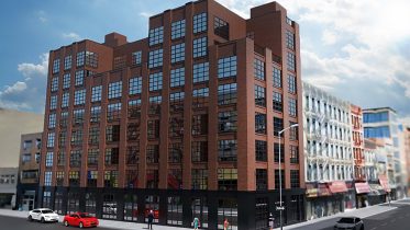 Rendering of 333 Broome Street in LES, NYC