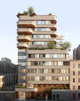 Rendering of 208 Delancey Street - Rendering by Filippo Bolognese