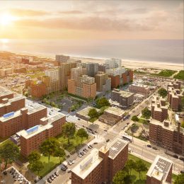 Rendering of the Peninsula Hospital Redevelopment - Aufgang Architects