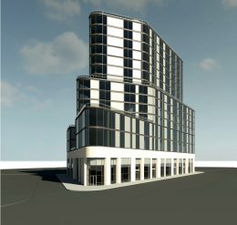 Updated rendering of 98-81 Queens Boulevard - RJ Capital Holdings