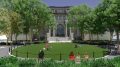 Rendering of proposed changes at Court Square Park - New York City Parks Department