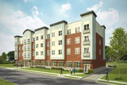 Rendering of East Orange Senior Residences - Photo courtesy of Genesis Companies