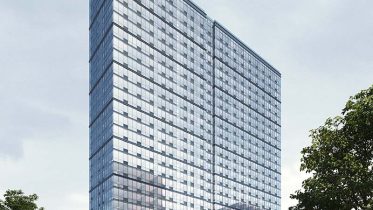 Updated rendering of 618 Pavonia - C3D Architecture