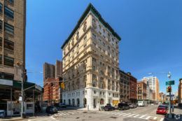 Exterior view of 105 Hudson Street - Courtesy of LoopNet