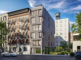 Rendering of 76 West 105th Street - Credit Bogza