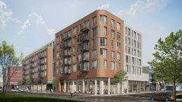 Rendering of 27-45 N. Main Street and 28 Adee Street