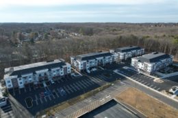 Aerial view of Summerhill Gardens at 377 Summerhill Road