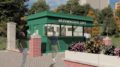 Rendering of the Morningside Park cafe kiosk