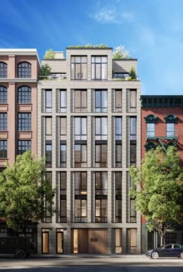 Exterior rendering of 66 Clinton Street