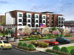 Rendering of 70 Pier Street in Yonkers - Ginsburg Development Companies