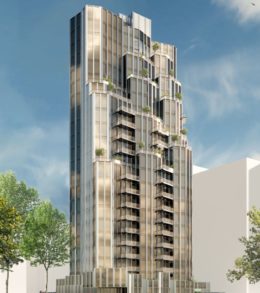 Rendering of 539 West 54th Street - GF55 Architects