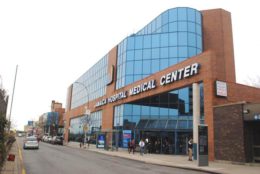 View of the Jamaica Medical Center in Queens