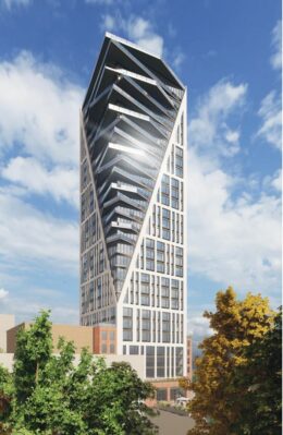 Daytime rendering of 626 Summit Avenue - Designed by MVMK Architects