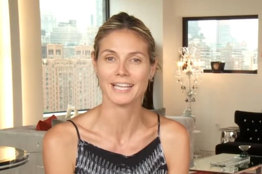 Heidi Klum without makeup