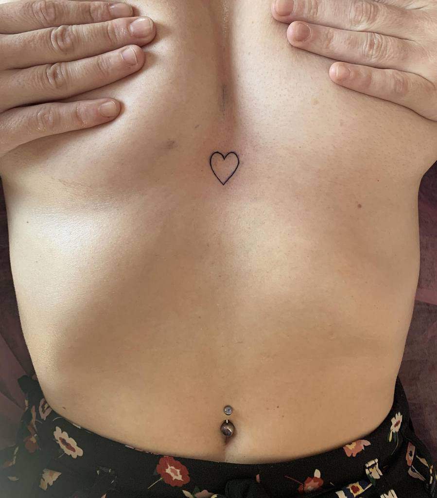 Small Black Heart Tattoos Alexachunga