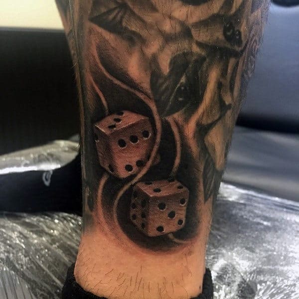 Dice Tattoo Inspiration For Men