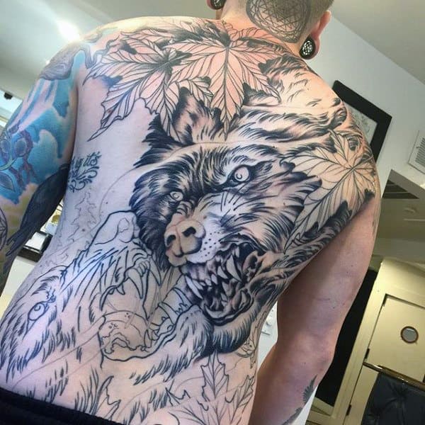 100 Trendy Full Back Tattoos Designs and Ideas for Men  Tattoo Me Now