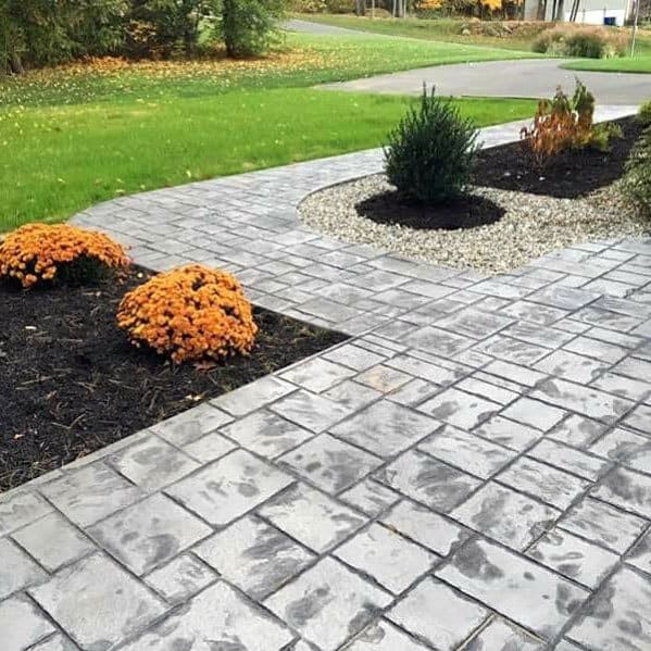 interlocking concrete pavers 