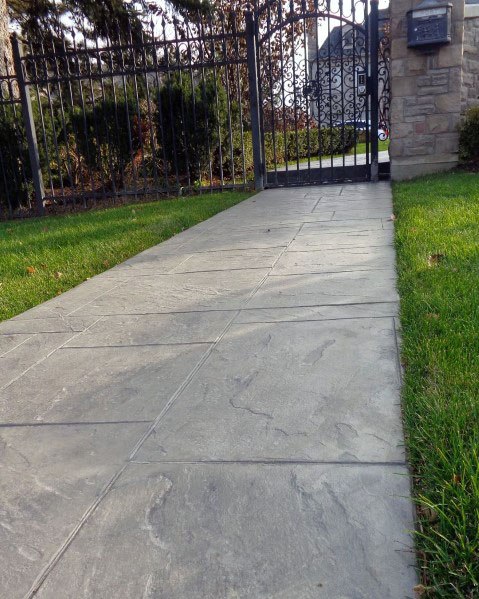 stamped concrete pavers 