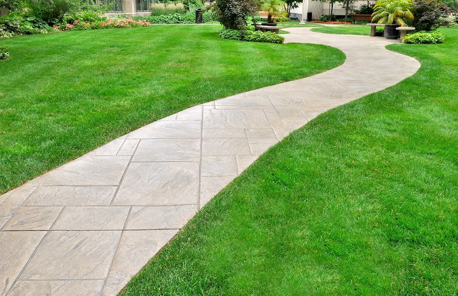 paver landscape walkway ideas